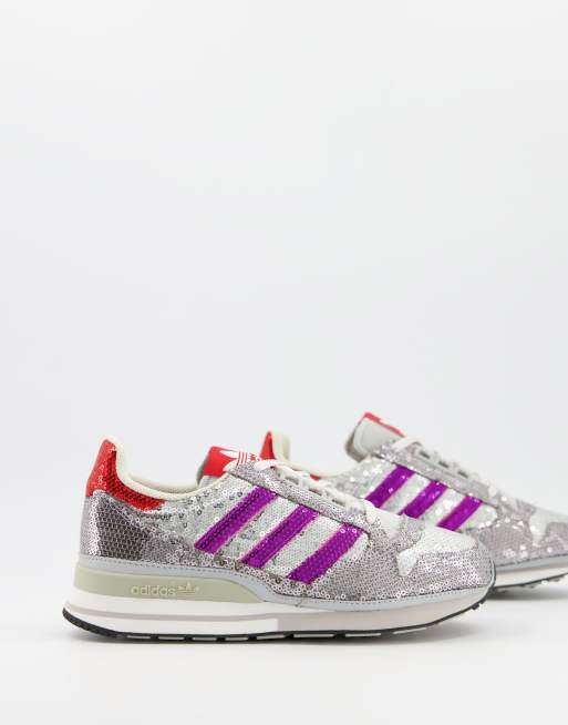 Zx 500 cheap womens silver