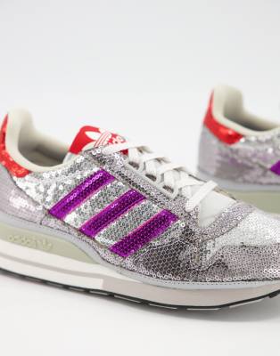 adidas zx 500 women silver