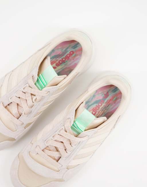 adidas Originals ZX 500 Sneaker in Halo Elfenbein ASOS