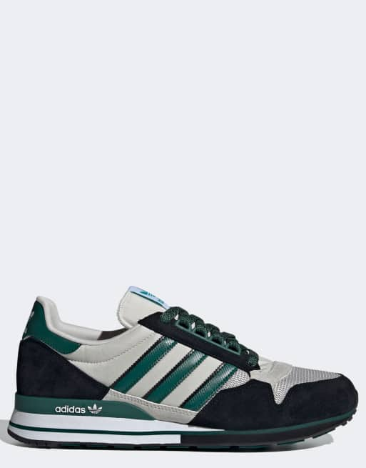 Fantasie Verliefd lucht adidas Originals - ZX 500 - Sneakers in grijs en groen | ASOS