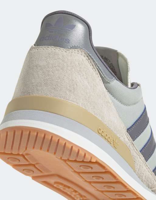 adidas gazelle silver green womens Adidas ZX 500 W - Beige / Off White