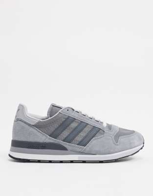 adidas Originals ZX 500 trainers in grey | ASOS