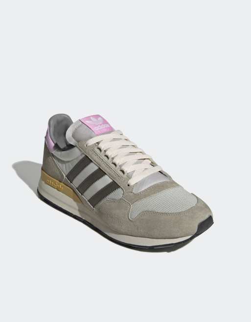 adidas Originals ZX 500 trainers in ink grey