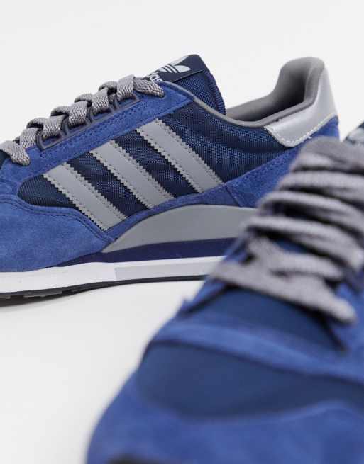 Adidas navy/blue shop zx 500 response