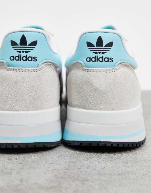Adidas Originals Zx 500 Trainers In Off White Asos