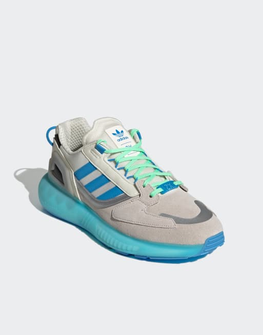 adidas Originals - ZX 5K Boost - Baskets - Blanc 