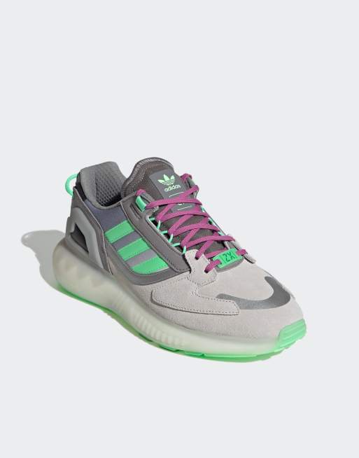 adidas Originals - ZX 5K Boost - Baskets - Gris