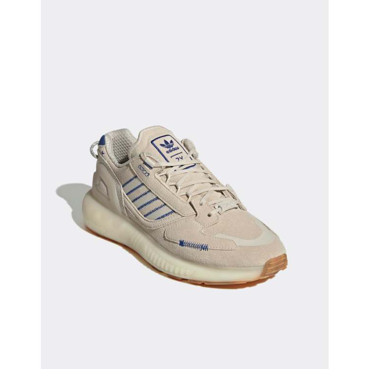 adidas Originals ZX 5K Boost trainers in ecru