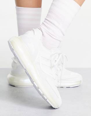white boost trainers