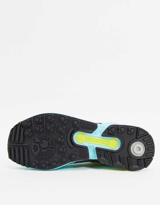 Adidas zx flux discount vert d eau