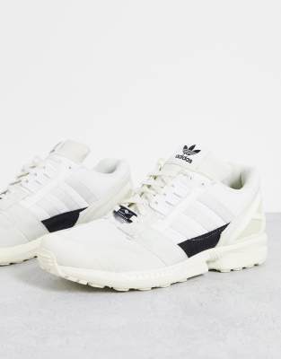 adidas Originals ZX 8000 Parley trainers in white tint