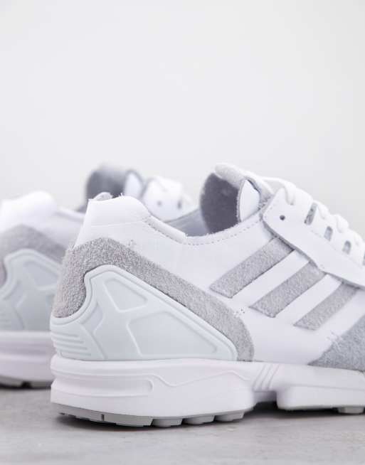 adidas Originals ZX 8000 trainers in white ASOS