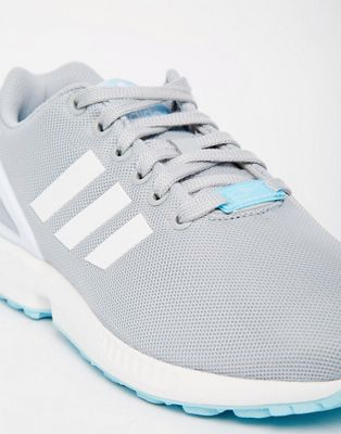 grey flux trainers