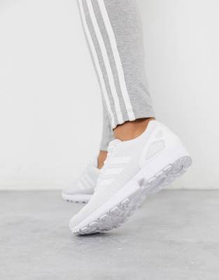 Adidas originals zx flux - men's white best sale