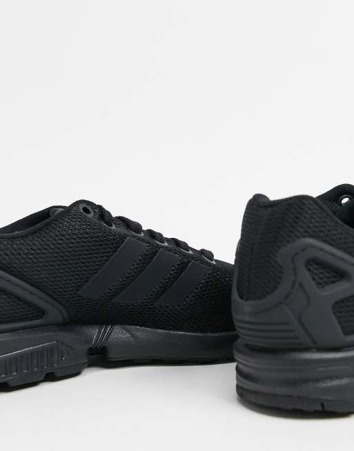 adidas Originals ZX Flux sneakers in black | ASOS