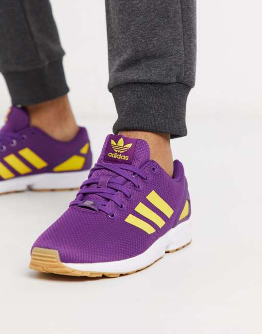 adidas zx flux purple