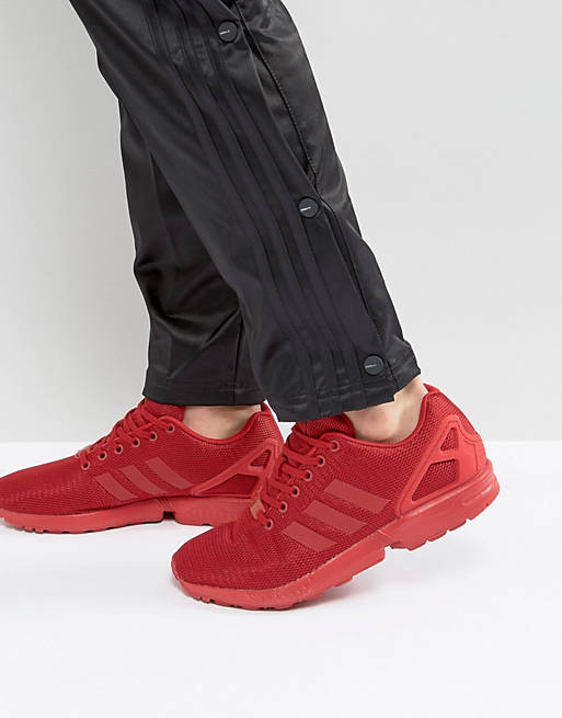 nooit ontbijt geestelijke adidas Originals - ZX Flux - Sneakers in rood | ASOS