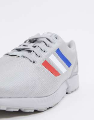 originals zx flux men silver