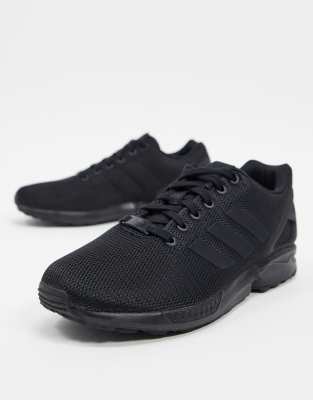 Zx flux shoes clearance black