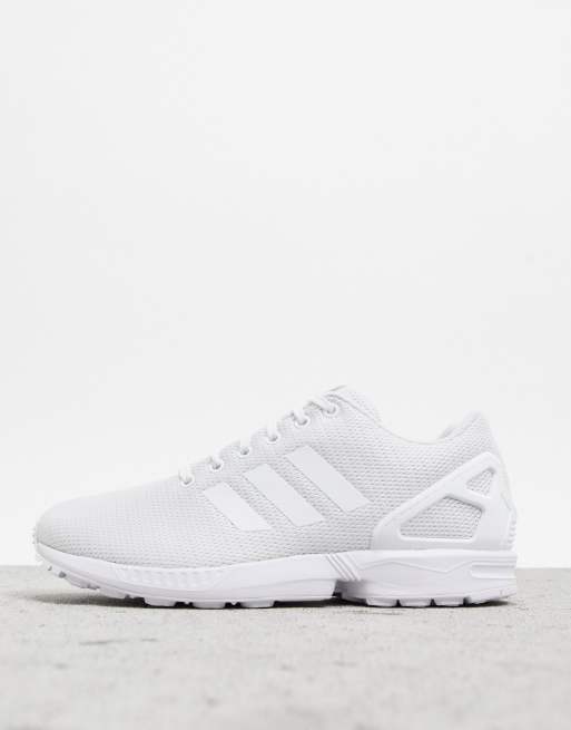 kedel Lingvistik Mart adidas Originals ZX Flux sneakers in white | ASOS