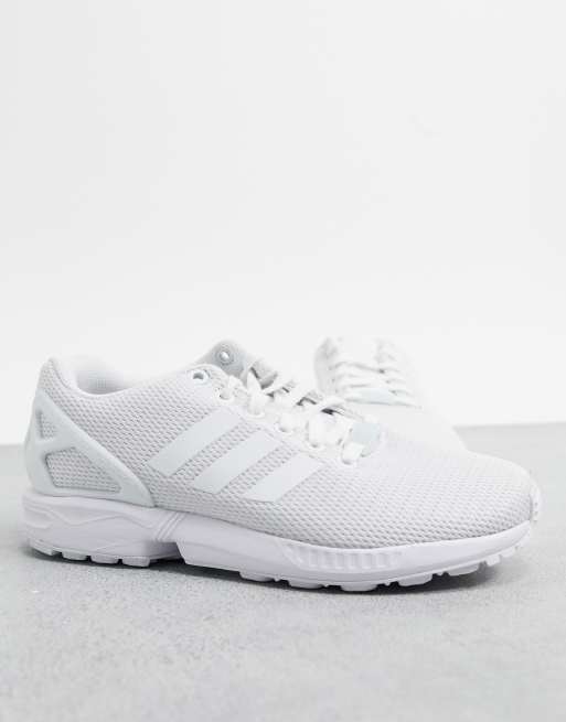 Leerling Verwant hoofdonderwijzer adidas Originals - ZX Flux - Sneakers in wit | ASOS