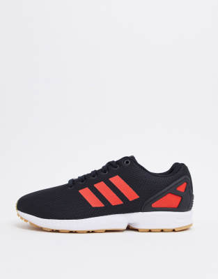 red and black zx flux