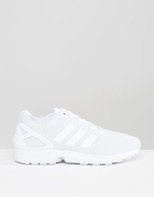 white flux trainers