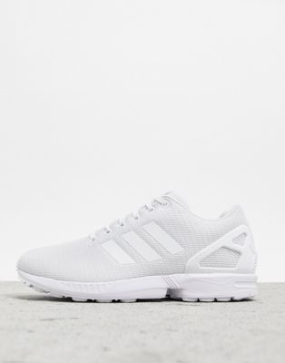 adidas zx flux all white