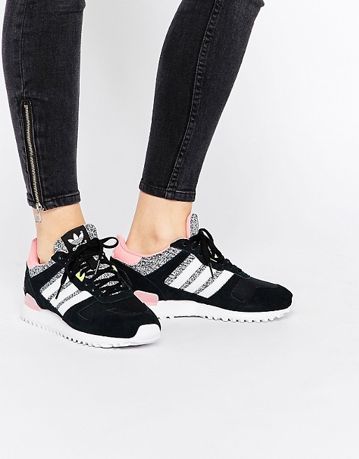 Adidas | adidas Originals ZX Grey & Pink Sneakers