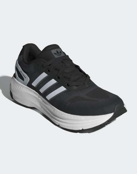 adidas Originals Zx rs shoes in black and white - view 1