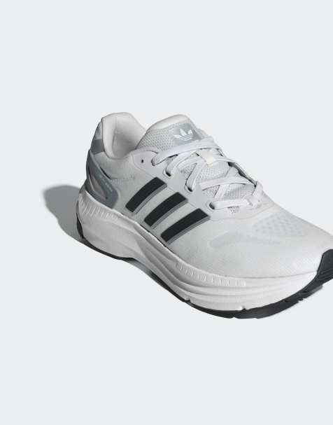 adidas Originals Zx rs shoes in white and black - view 1
