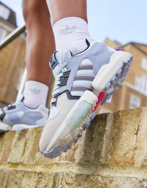 adidas Originals ZX Torsion trainers in blue