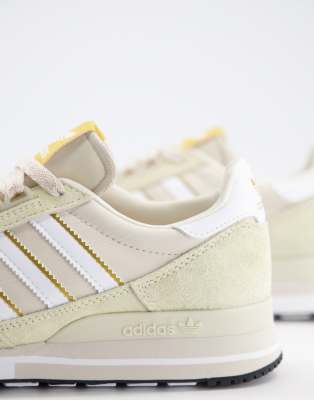 adidas beige running shoes