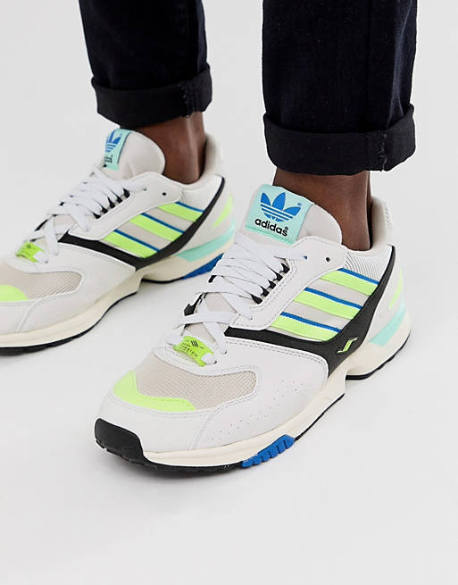 adidas Originals ZX4000 sneakers in white