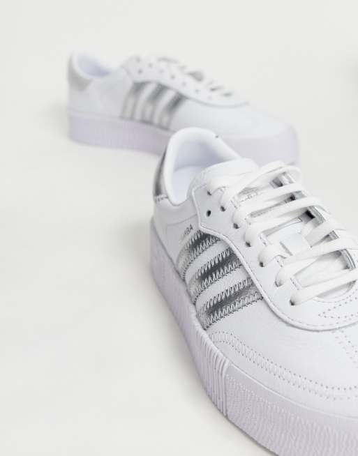 Adidas on sale sambarose argento