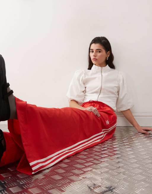 adidas Orignals Adicolor Firebird oversized track pants in bright