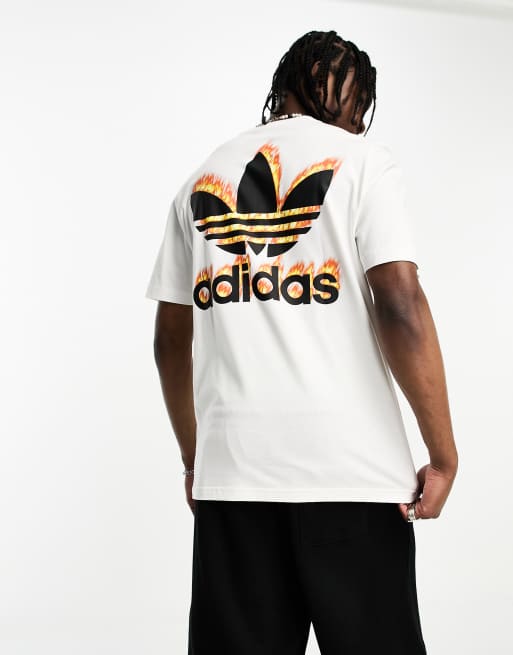 adidas Orignals Hack AAC T-shirt in off-white | ASOS