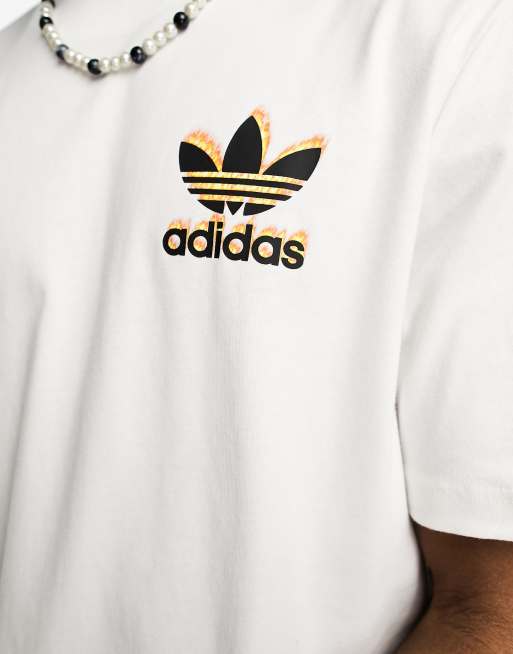adidas Orignals Hack AAC T-shirt in off-white | ASOS