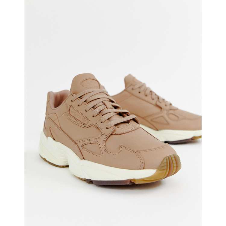 Beige hot sale adidas falcon