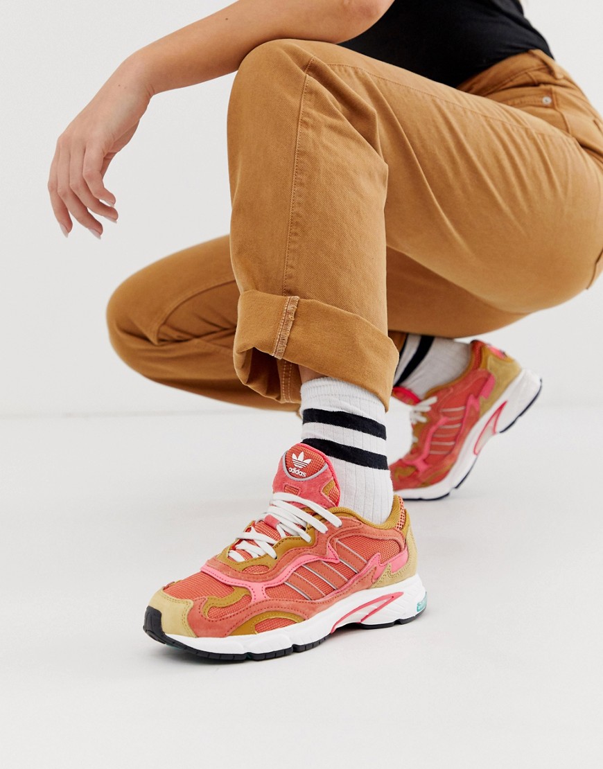 Adidas Orignals – Temper Run i bärnstensgult-Orange