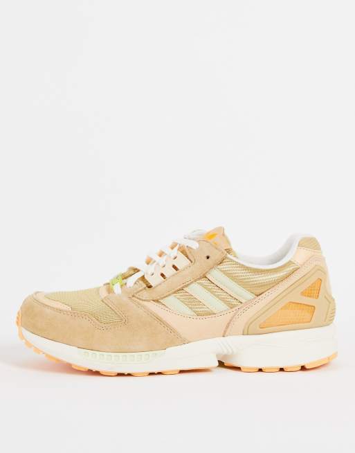 adidas Orignials ZX 8000 sneakers in cream