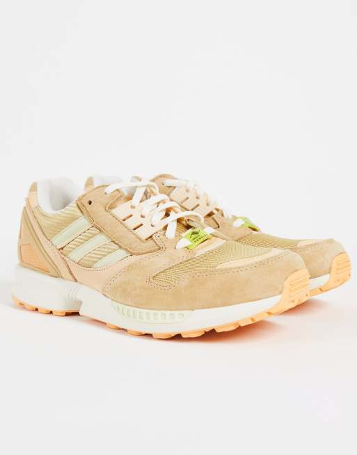 Adidas zx 8000 store leopard beige