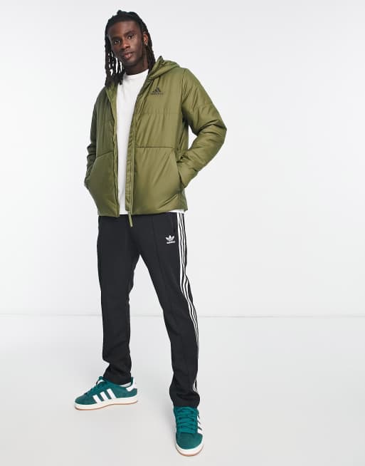 Adidas track hot sale jacket khaki