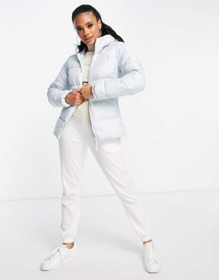 adidas light blue and white jacket