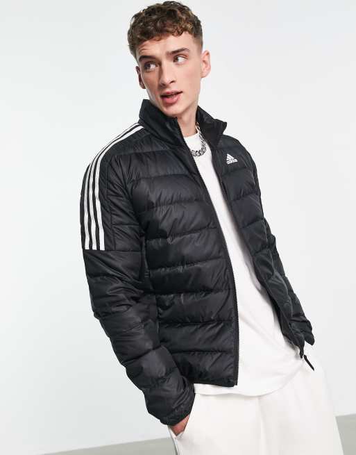 adidas Outdoor – Essential – Czarna ocieplana kurtka puchowa