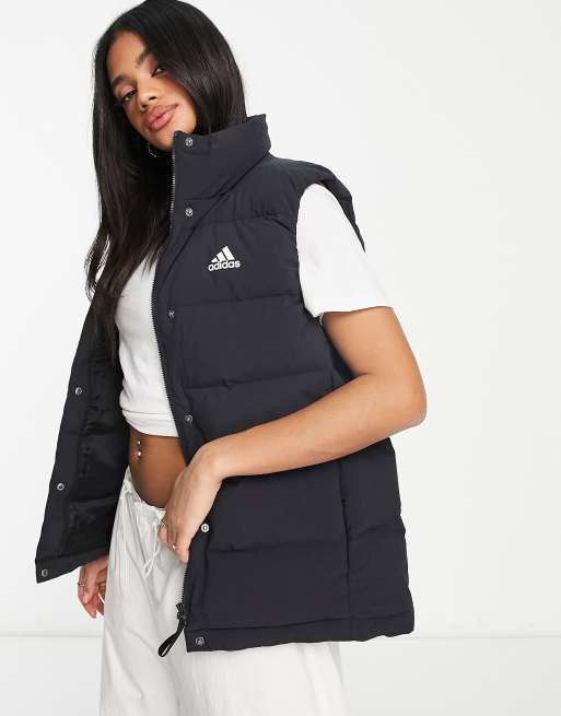 spontaan jongen Gezichtsveld adidas - Outdoor - Helionic - Bodywarmer in zwart | ASOS