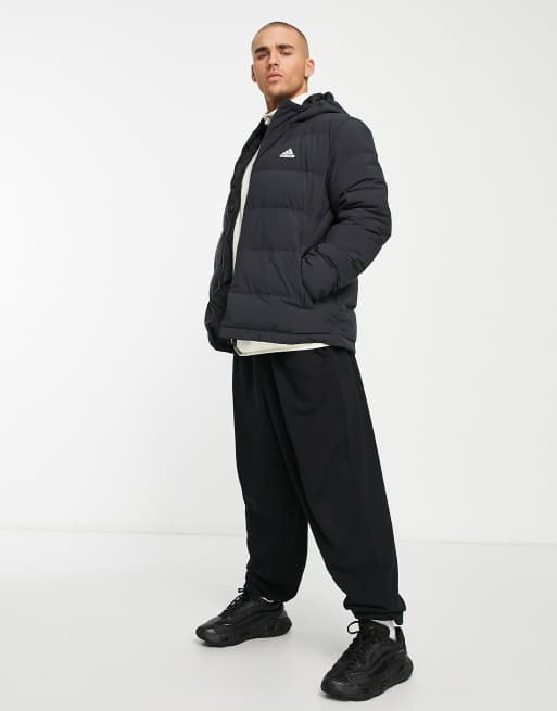 Helionic down hooded store jacket