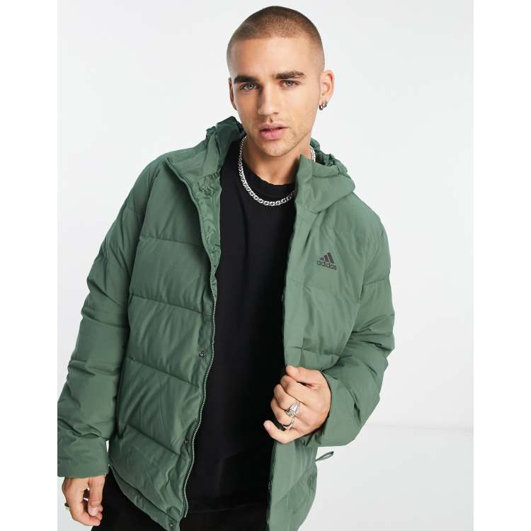 Adidas 2025 green coat