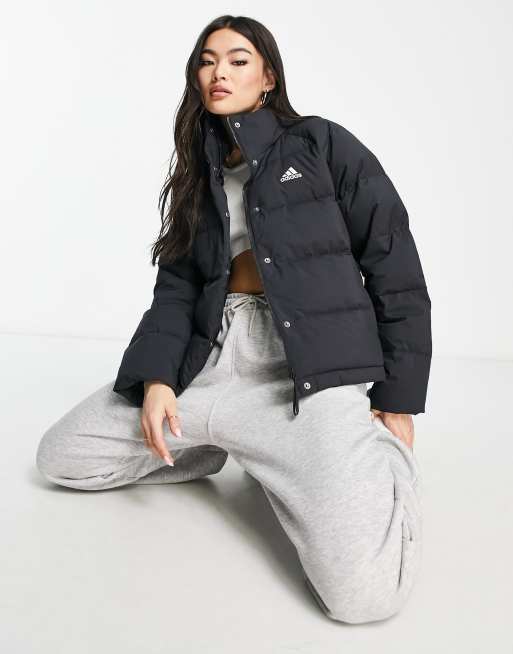 adidas Outdoor Helionic Jacke in Schwarz ASOS