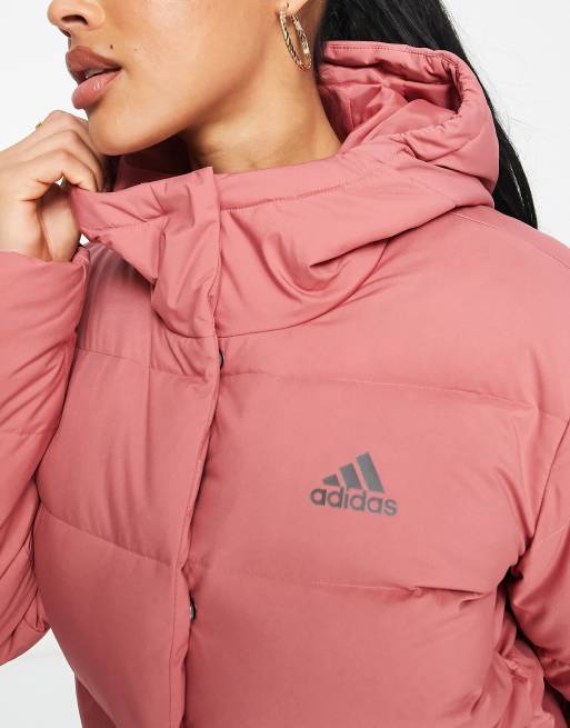 Adidas jacket tumblr pink sale